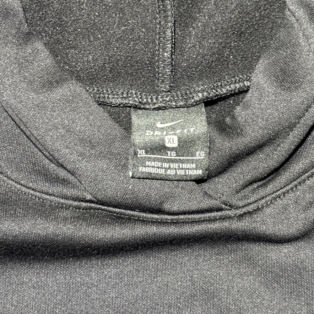 Nike Dri-Fit Black Mens Extra Large Black Hoodie XL - Picture 3 of 7